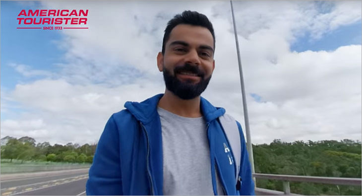 American Tourister's New #Swagpack Campaign with Virat Kohli