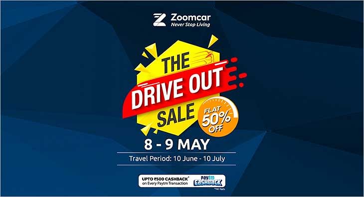 Zoomcar set for car rental sale on May 8 and 9