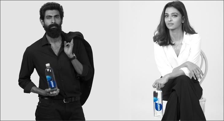 Rana Daggubati and Radhika Apte for smartwater?blur=25