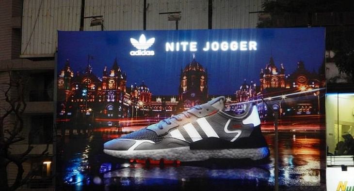 Adidas Originals disrupts OOH with unique Nite Jogger campaign