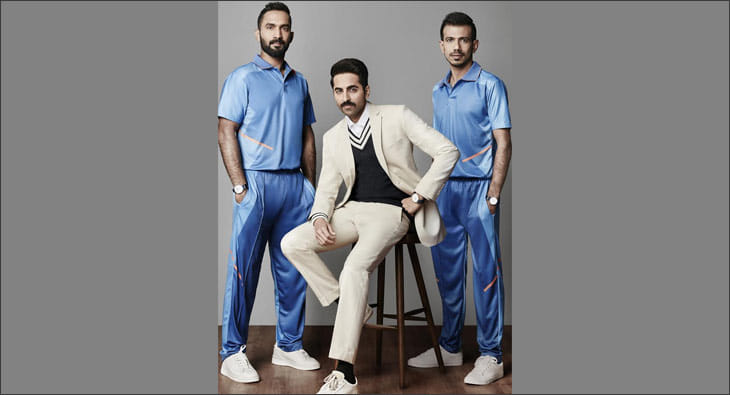 Daniel Wellington Ayushmann Khurana Dinesh Karthik Yuzvendra Chahal?blur=25