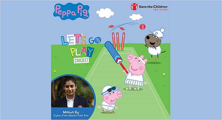 Peppa Pig celebrates the spirit of Cricket World Cup - Exchange4media Peppa Pig celebrates the spirit of Cricket World Cup - Exchange4media