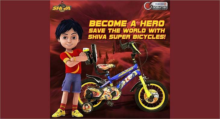 Shiva Cartoon Xxx Video - Viacom18 Consumer Products to launch Shiva Cycles - Exchange4media