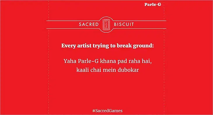 Sacredbiscuit Parle G Makes The Most Of Buzz Around Gaitonde Scene Exchange4media Sacredbiscuit Parle G Makes The Most Of Buzz Around Gaitonde Scene Exchange4media