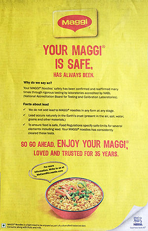 Is maggi deals safe for health