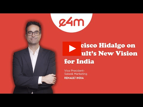 Francisco Hidalgo on Renault's new vision for India?blur=25