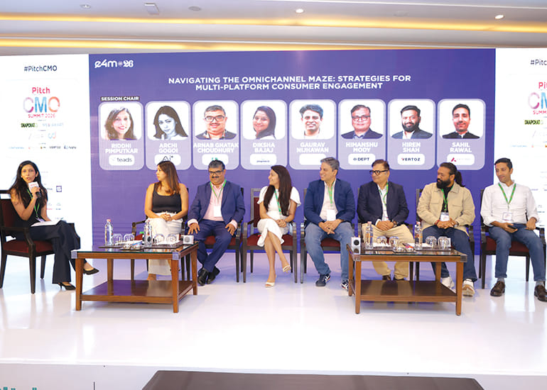 Riddhi Pimputkar of Teads, Archi Gogoi of Ai+ Smartphone, Arnab Ghatak Choudhury of DS Foods, Diksha Bajaj of PepsiCo India, Gaurav Nijhawan of MMTC-PAMP, Himanshu Mody of DEPT, Hiren Shah of Vertoz, Sahil Rawal of Axis Max Life Insurance