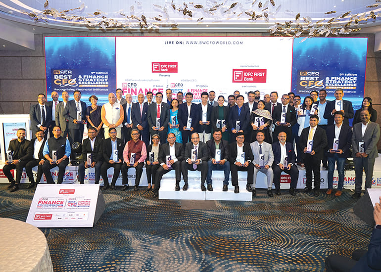Winners of Best CFO & Finance Strategy Excellence Awards