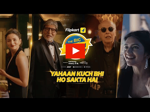 Flipkart Big Billion Days - Kuch Bhi Ho Sakta Hai!?blur=25