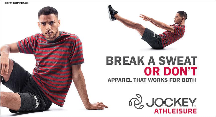 Stay supported and stylish during your workouts with this Jockey