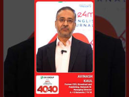 Avinash Kaul Decodes the Future of Media | e4m English Journalism Conference 2026