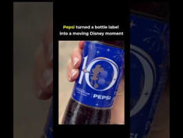 This Pepsi Bottle Creates Animation Without a Screen