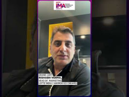 Rishabh Verma, Head of Marketing, Lotte India ( Havmor Ice creams)