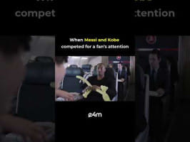When Messi and Kobe Competed at 35,000 Feet