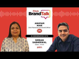 Exclusive:  Pitch BrandTalk – Anupam Nair, Chief Marketing and Growth Officer, MTR Foods