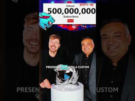 YouTube Created Its Most Exclusive Play Button for MrBeast